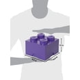 thumbnail image 2 of LEGO Storage Products: 40031749 4-Stud Brick Medium Lilac, 2 of 3