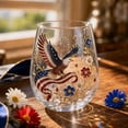 thumbnail image 3 of BBilaBu Patriotic Stemless Wine Glasses,Independence Day Wine Glass,for 4th of July Gifts Party Supplies Kitchen Decorations, 3 of 7