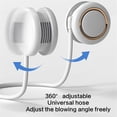 thumbnail image 4 of Portable Neck Fan, Hand Free Mini USB Rechargeable Personal Fan Wearable Neckband Sport Fan with 3 Speed for Home Office Sports, 4 of 7