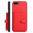 thumbnail image 1 of FOXDOCK Case for iPhone 8 Plus RFID-Blocking Card Holder - Stylish Button Closure Design, 1 of 4