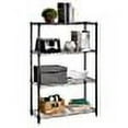 thumbnail image 3 of Étagères de Rangement en Treillis Ajustables, Unité d'Étagères Robustes pour Petits Espaces Cuisine Garage (Noir, 36Ã-14Ã-54), 3 of 5