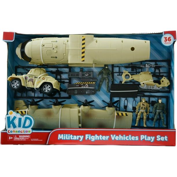 Kid Connection Military Fighter Vehicles Play Set