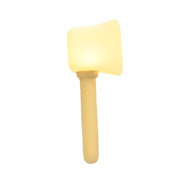 Luz nocturna de silicona portátil para animar conciertos, ideal para fiestas y festivales. Hacha