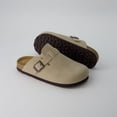 thumbnail image 6 of Cushionaire Hana Kids Clogs Slip On Potato Shoes or Boys and Girls with Adjustable Buckle & Cork Footbed & Arch Support, 6 of 9