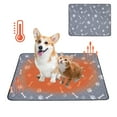 thumbnail image 6 of Warming Pet Mat under $5! kkbbma Winter Self Warming Pet Mat Cats Dogs Bed Self Heating Cats Dog Mat Extra Warm Thermal Pet Pad For Indoor Outdoor Pet Non Slip Bottom Washable Pet Mat, 6 of 9