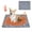 A, variant on HKEJIAOI Self Warming Pet Mat for Cats and Dogs, Thermal Heated Bed Pad, Indoor Outdoor Use, Non-Slip Washable Mat, Winter Warmth Without Electricity