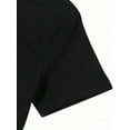 thumbnail image 3 of Camiseta 100 % algodón para mujer, ideal para San Valentín, con cuello redondo y estampado de gato, ideal para todas las estaciones., 3 of 6