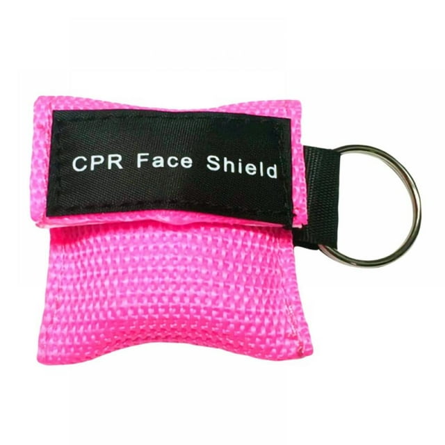 CPR Face Shield Mask Keychain Keying Emergency Kit CPR Face Shields