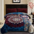 thumbnail image 1 of Fleece Plush Blanket King Size, Korean Style Blanket for Winter 85 X 95 Inches - 9 Lbs, Single Ply, 1 of 8