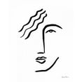 thumbnail image 2 of Zaman, Farida 26x32 Black Ornate Wood Framed with Double Matting Museum Art Print Titled - Faces I, 2 of 4