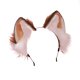 thumbnail image 4 of Animal Ears Diadema Disfraz Furry Ears Vestir Adultos Decoración Regalo Hairband Accesorios l cabello para Lolita Cosplay Fiesta Marrón Soledad sombreros de cosplay, 4 of 8