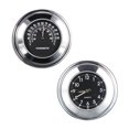 thumbnail image 1 of Reloj De Cuarzo A Prueba De Polvo Para Motocicleta, Manillar De Aleación De Aluminio, Horario Luminoso Para Motocicleta, Reloj De Manillar De Temperatura Universal Advancent VI009259-02, 1 of 6