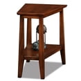 thumbnail image 1 of Bowery Hill Triangle Solid Wood End Table in Sienna Finish, 1 of 7