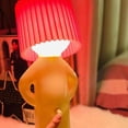 thumbnail image 3 of Kreativ Lampa Stygg Pojk Blyg Man Liten Nattlampa - Heminredning - EU-kontakt -, 3 of 3