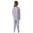thumbnail image 4 of Peanuts Girls' Woke Up This Cute Snoopy Charlie Brown Short-Sleeve Shirt Jogger Pant 2-Piece Pajama Set Lounge Sleepwear, 4 of 6