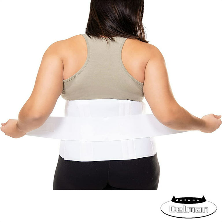 Plus Size 3XL Bariatric Back Brace - XXXL Big and Tall Lumbar Support  Girdle for Obesity Lower Back Pain in Extra Large, Heavy or Overweight Men  and
