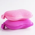 thumbnail image 4 of Esponja de baño de bambú natural para bebé - Paquete de 2 - Esponja ultra suave y absorbente para la piel del bebé, 4 of 5