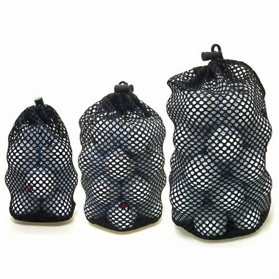 Golf Mesh Bag Nylon Mesh Bag for Golf Balls to Carry Around and Store Golf Balls