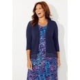 thumbnail image 3 of Catherines Women's Plus Size Printed Lace Dress, 3 of 6