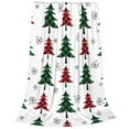 thumbnail image 2 of Fotbe Buffalo Plaid Christmas Trees Manta de Franela Acolchonada con Estampado, Súper Suave y Esponjosa, Extra Grande para Sofá, Cama, Uso Todo el Año-80"x60", 2 of 7