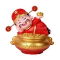 thumbnail image 4 of Escultura en miniatura "Dios de la Fortuna" - Figura decorativa de Feng Shui 73 x 58 x 75 cm, 4 of 9