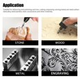 thumbnail image 4 of Carbide Rotary Tools Tungsten Carbide Double Cut Head Shank 1/8 Inch Machining Deburring Polishing Carving, 4 of 7