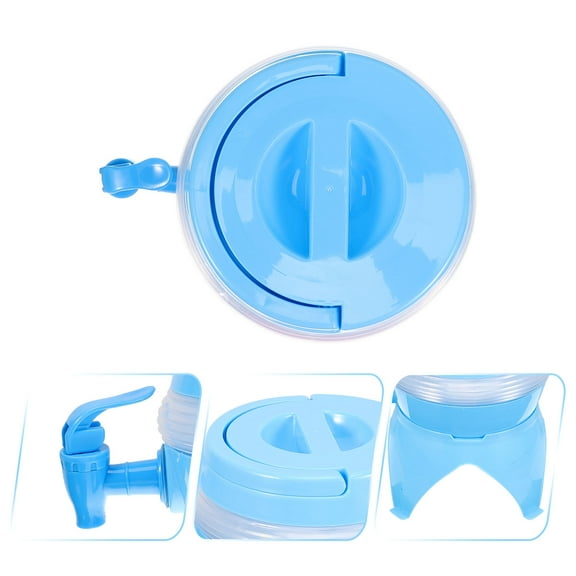 WHAMVOX  Folding Foldable Beverage Portable Sports Bottle Spigot Water Dispenser