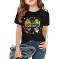 thumbnail image 2 of HIPYLO Cute Graphic Tees Cute Tops for Girls 10-12 Girls Clothes Size 10 12 Trendy Boys White Button Up Shirt Boys Yellow Shirt Graphic Shirts Plaid Shirt for Boys Girls Shirts 12-14 Kids, 2 of 8