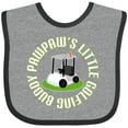 thumbnail image 3 of Inktastic Pawpaw Little Golfing Buddy Boys Baby Bib, 3 of 4