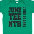 thumbnail image 4 of Inktastic Juneteenth June 19, 1865 Boys or Girls Baby Bodysuit, 4 of 5