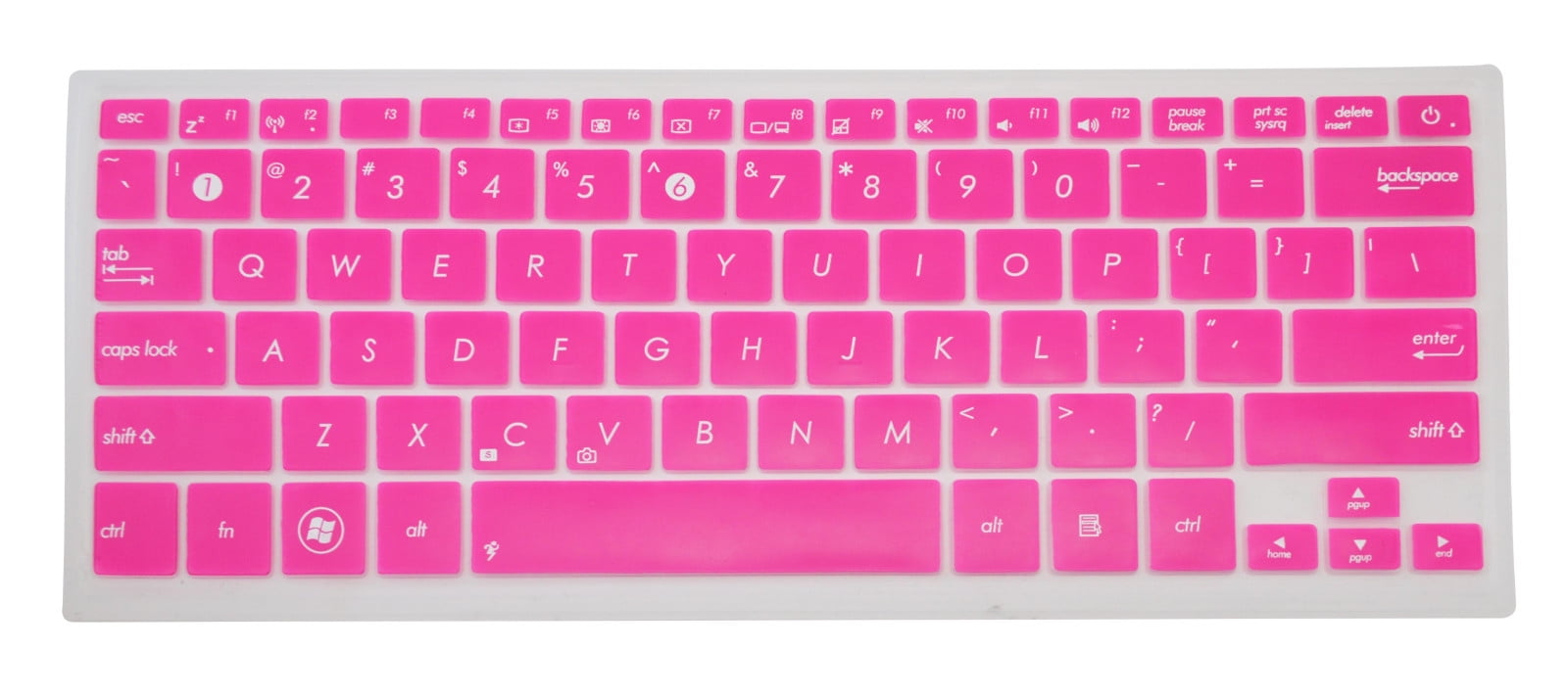 PcProfessional Hot Pink Keyboard Cover for Asus UX302 UX302LG UX303LA