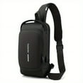 thumbnail image 1 of Anti-Theft Crossbody Sling Bag, Waterproof Scratch Proof Shoulder Bag, Lightweight, 1 of 5
