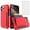 Red, variant on Asuwish Phone Case for iPhone 16 Plus 6.7 inch Wallet Cell Cover with Tempered Glass Screen Protector Slim Credit Card Holder Slot Hard Hybrid Protective i Phone16 16+ i16 + 16Plus Women Men Black