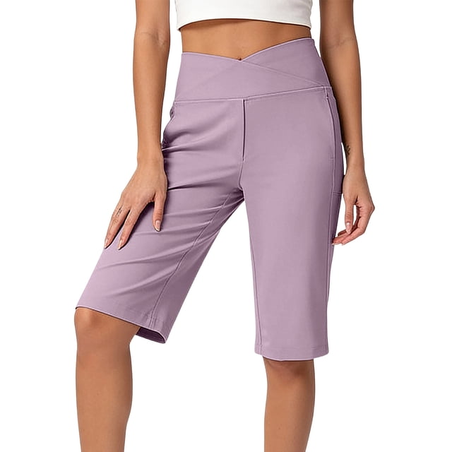 Mujeres Pantalones de Yoga Oversized Secado Apretado Elástico Cómodo Pantalones de Fitness Pantalones de Yoga para el Deporte, Yoga, Diario