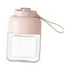 thumbnail image 4 of Licuadora portátil para hacer jugos, compacta, recargable, eléctrica, taza de 1100 ml Rosa, 4 of 9