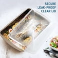 thumbnail image 6 of Joytable Cookie Sheet Set, Cookie Sheet Non-Stick Sets for Oven, Brown, 4 Pack, 6 of 7