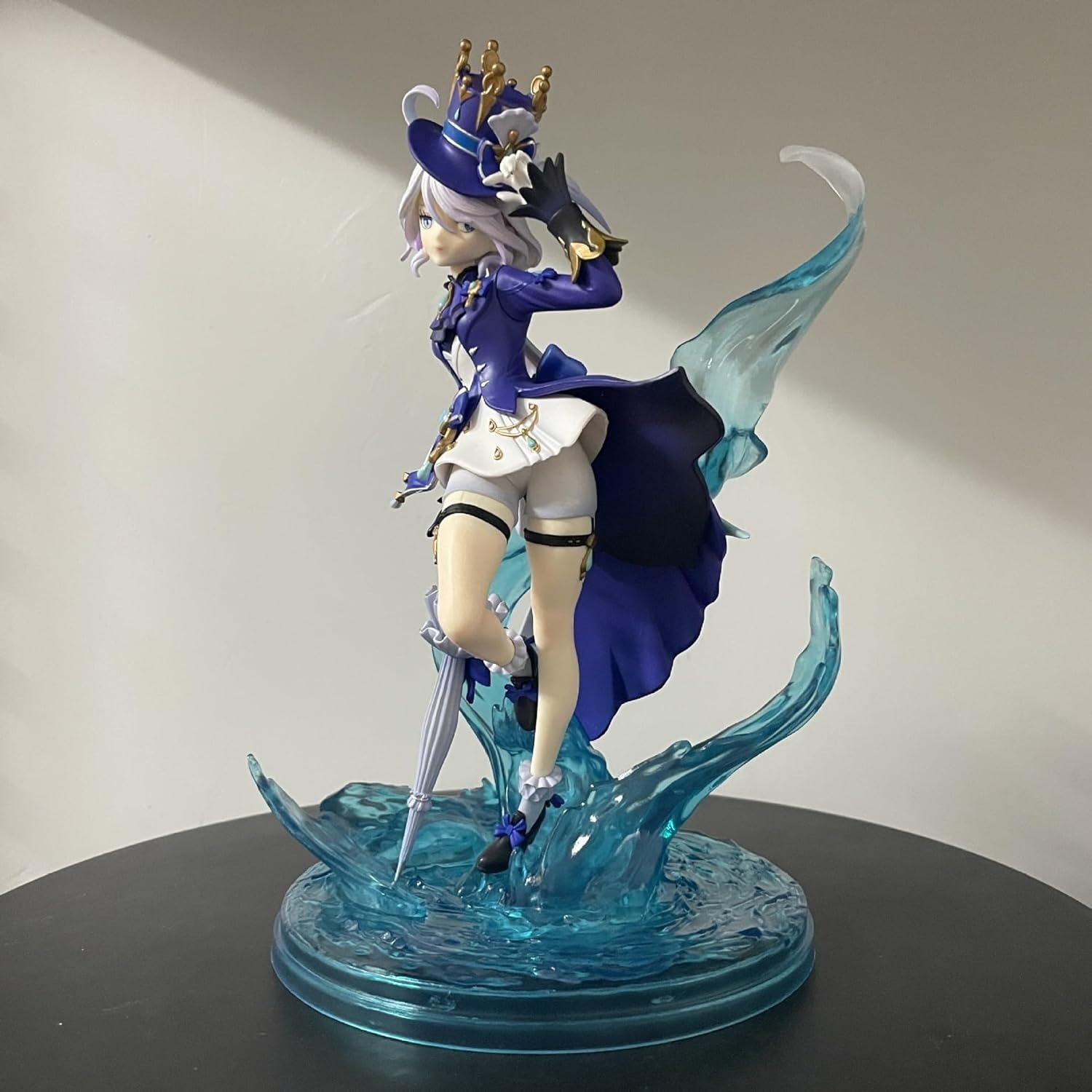 New Furina Figure, Water Control Furina Action Figures 24cm/9.4inch PVC Characters Collectible Decorations Handicrafts Souvenirs for Anime Fans Gifts