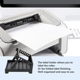 thumbnail image 3 of Weiweiguan 1pc Shipping Thermal Label Holder Label Box for Rolls and Fanfold Labels, 3 of 7