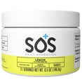 thumbnail image 6 of SOS Hydration Daily Electrolyte Drink Mix, Lemon, 31-Serving Tub, Low Sugar, Vitamins B6 B12 C D, Potassium, Magnesium Zinc, 6 of 6