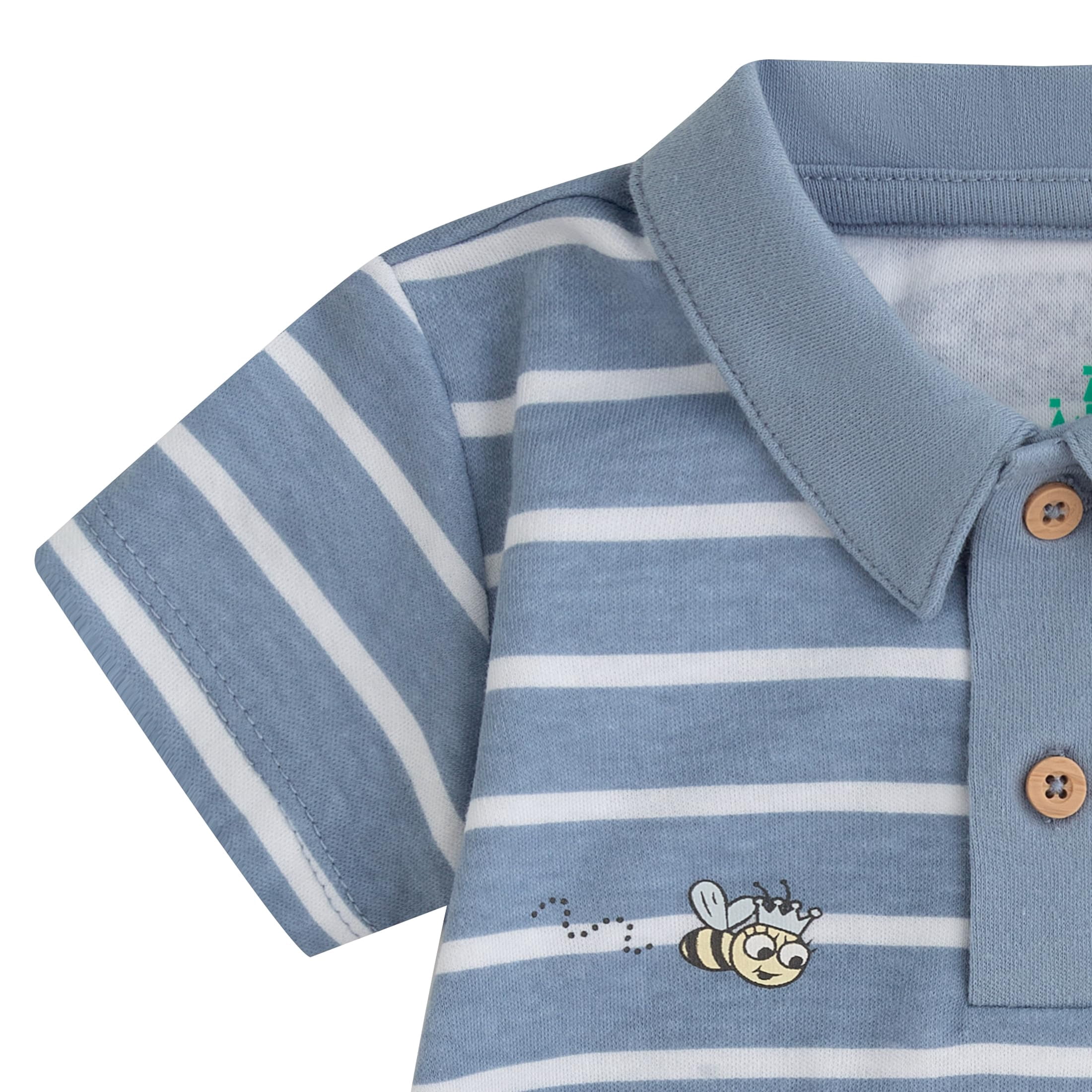 Disney Winnie the Pooh Short Sleeve Romper (Baby Boys), 2 Pack, Sizes 3M-18M