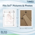 thumbnail image 2 of Icona Bay 5x7 White Picture Frames, 12 Pack, Bliss Tabletop Frames, 2 of 6