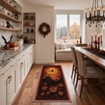 thumbnail image 3 of GENIMO 5'x7' Halloween Area Rug for Living Room, Washable Non Slip Soft Modern Graphic Indoor Rug for Bedroom Dining Room Home Office, Burnt Orange, 3 of 6