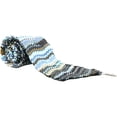 thumbnail image 6 of Pavilion-Pavilion- 48" Zig Zag Blue, Brown, Black & White Laces for Tuso Boots, Sandals & Handbags, 6 of 9