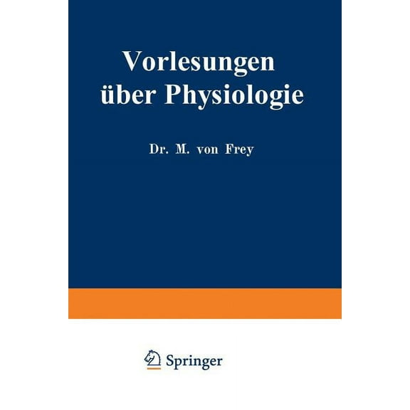 Vorlesungen Über Physiologie, (Paperback)