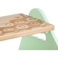 thumbnail image 4 of Taburete elegante para niños pequeños que les da independencia, diseño plegable de doble altura, superficie antideslizante que ahorra espacio, ideal para el entrenamiento para ir al baño y como, 4 of 5
