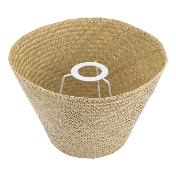 Masteelf Lamp Shade Straw Lampshade Olive -proof