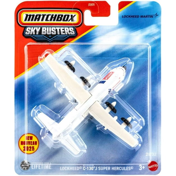 Matchbox Sky Busters Lockheed C-130 J Super Hercules Diecast Vehicle