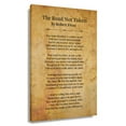 thumbnail image 1 of The Road Not Taken Poem Wall Decor Robert Frost Quotes Wall Art Poetry Posters And Prints Giclee Painting Pictures Canvas Decorations for Bedroom Framed 24×36 in, 1 of 5