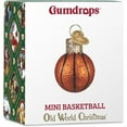 thumbnail image 7 of Old World Christmas Blown Glass Ornament for Christmas Tree, Gumdrops (Mini) Collection, Basketball, 7 of 7