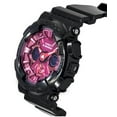 thumbnail image 4 of Casio G-Shock Analog Digital Resin Strap Burgundy Dial Quartz GMA-S120RB-1A 200M Women's Watch, 4 of 5